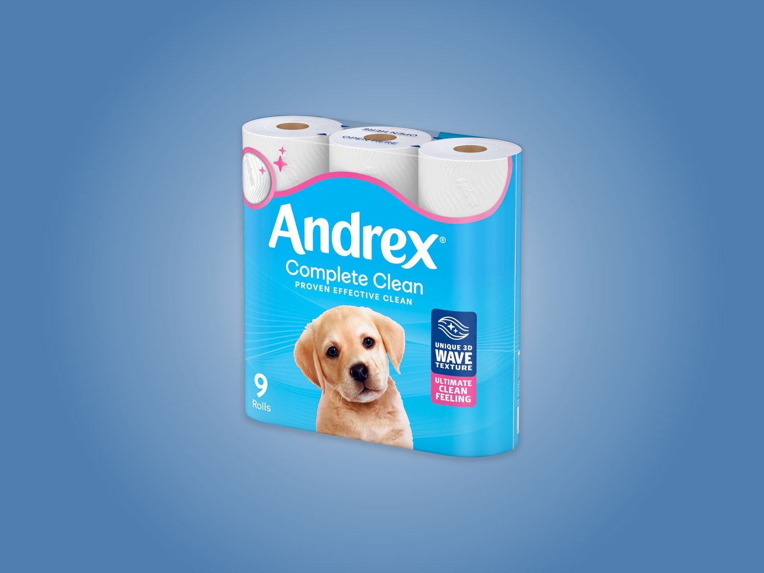 Andrex® Complete Clean Toilet Tissue