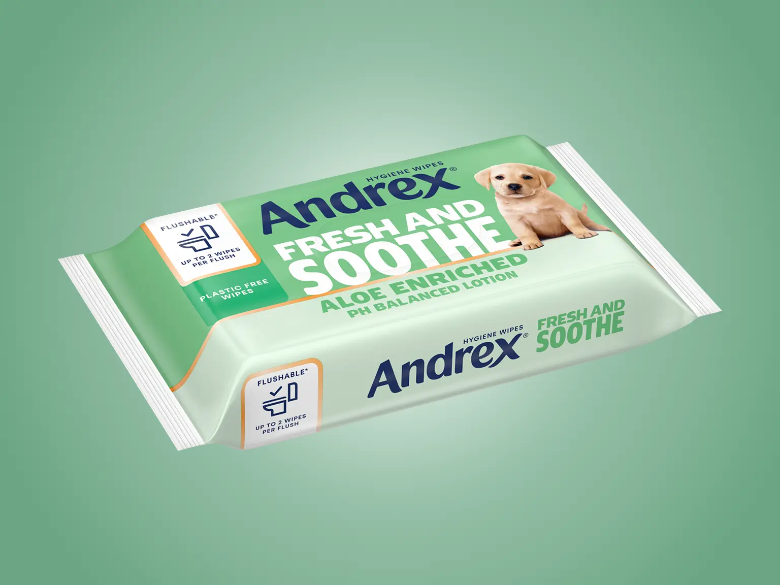 Andrex® Fresh & SOOTHE Hygiene Wipes