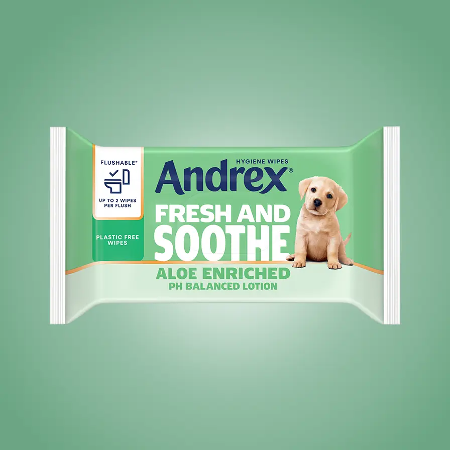 Andrex® Fresh & SOOTHE Hygiene Wipes