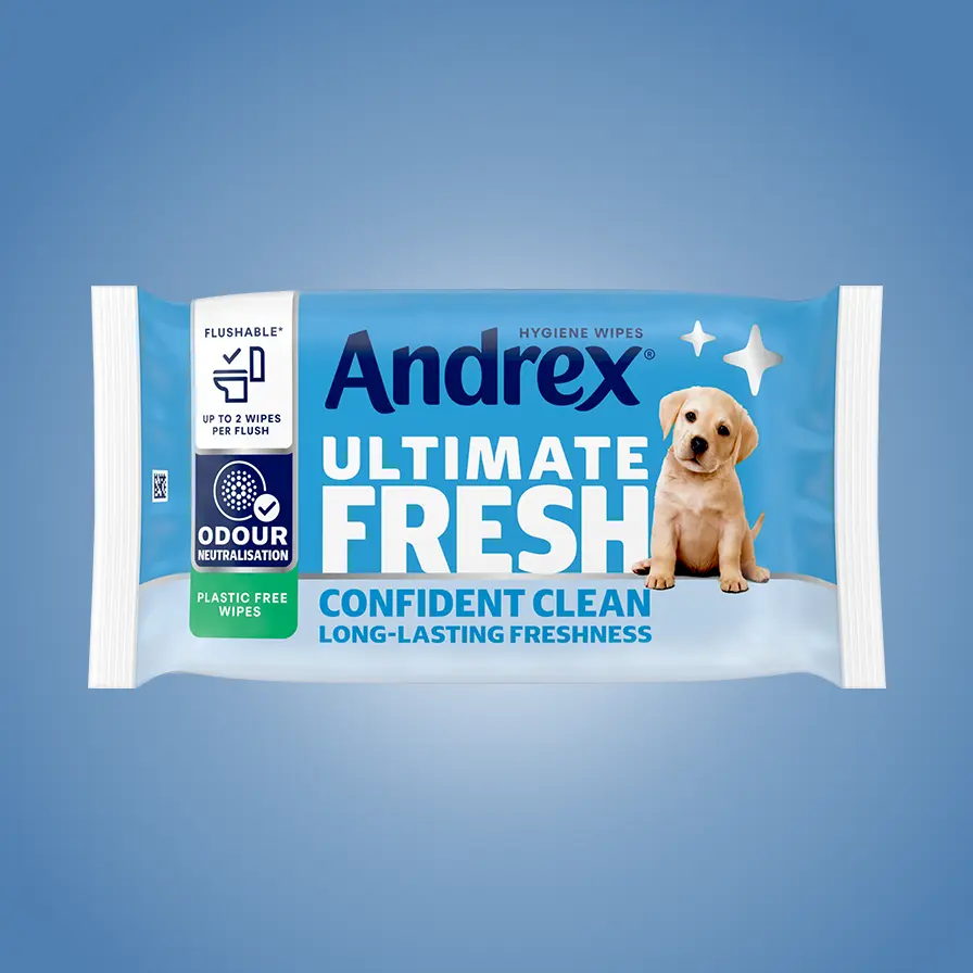 Andrex® ULTIMATE FRESH Hygiene Wipes