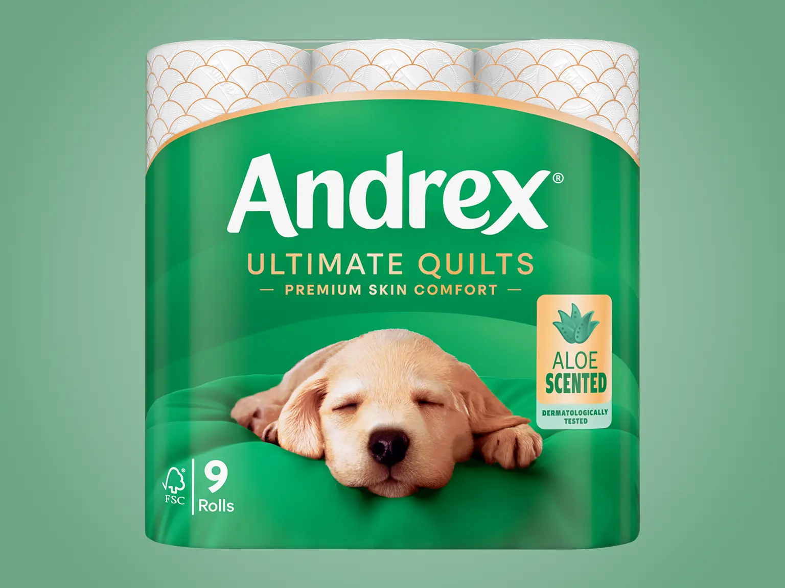 Andrex® Ultimate Quilts Aloe Scented Toilet Tissue