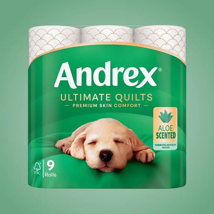 Andrex® Ultimate Quilts Aloe Scented Toilet Tissue