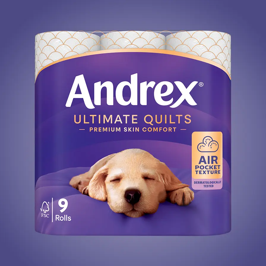 Andrex® Ultimate Quilts Toilet Tissue