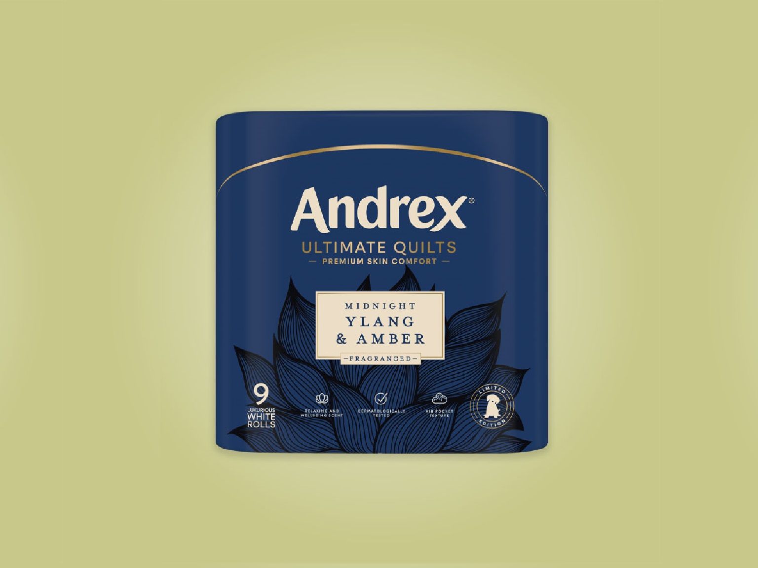 Andrex® Ultimate Quilts Vanilla & Sandalwood Toilet Tissue