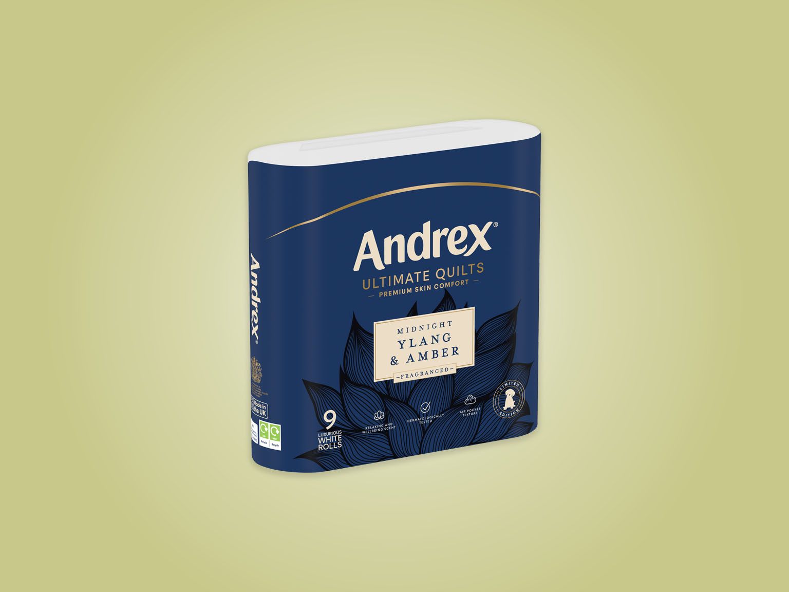 Andrex® Ultimate Quilts Vanilla & Sandalwood Toilet Tissue