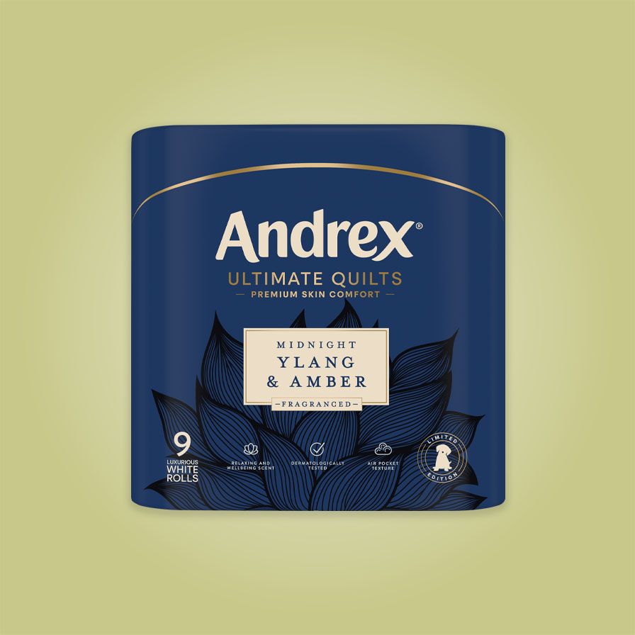 Andrex® Ultimate Quilts Vanilla & Sandalwood Toilet Tissue