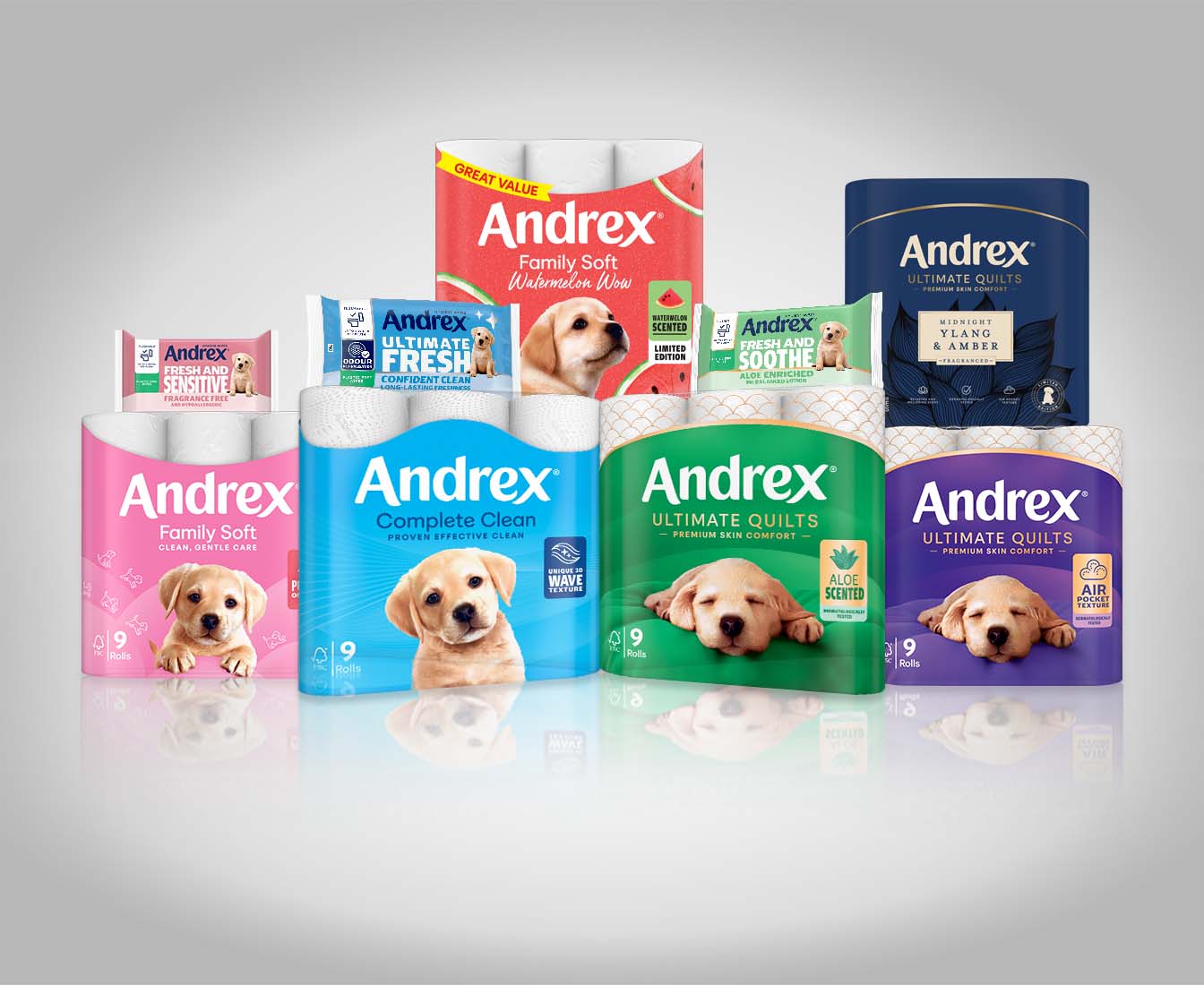 Andrex range of products